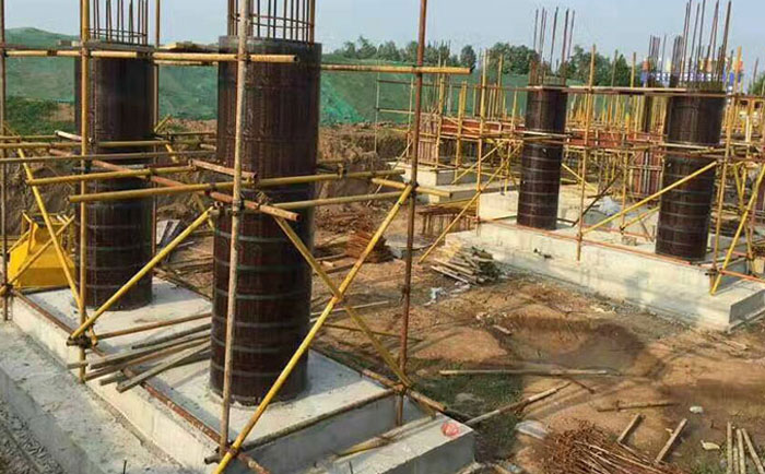 Formwork for cylindrical columns