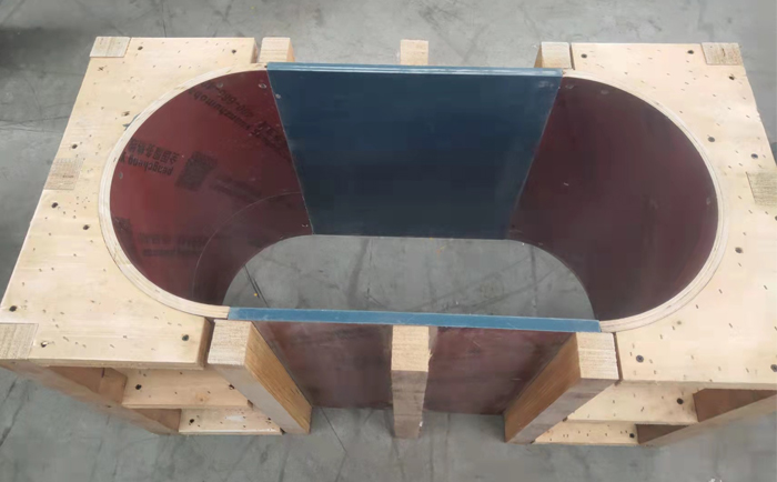Elliptical column template